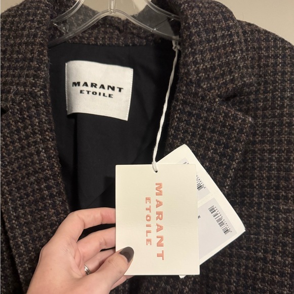 Marant Etoile never worn Cikaito wool blazer - shoulder pads removed- sz36 - Picture 4 of 9